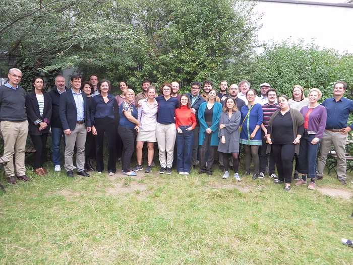 Participants at the GreenPaths kick-off meeting in Brussels